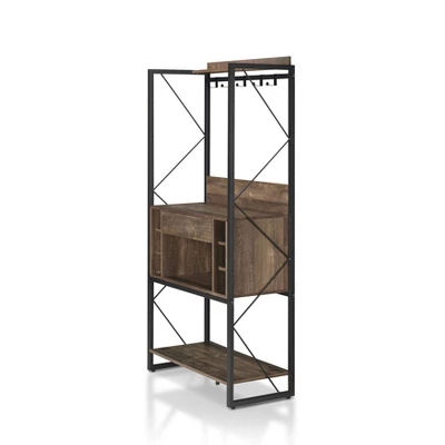 Orella Rustic Baker's Rack Reclaimed Oak - MiBasics 7 Orella Rustic Baker's Rack Reclaimed Oak - MiBasics - Image 5