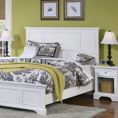 Queen Naples Bed Nightstand And Chest Off White - Homestyles 4 Queen Naples Bed Nightstand And Chest Off White - Homestyles - Image 2