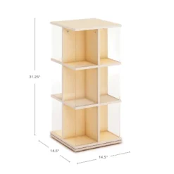 Guidecraft EdQ Rotating Book Display 3 Tier -Furniture Hotsale Shop GUEST bf1654fd 5c1a 410c b28f 1598dbc7c2f0