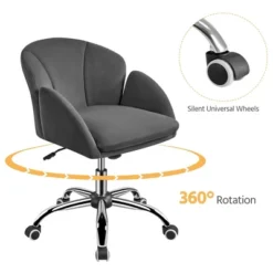 Yaheetech Modern Swivel Rolling Desk Chair With Armrests For Home Office -Furniture Hotsale Shop GUEST c2f0e6ad 6537 4e85 a437 f2044d8f8055