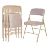 Set Of 4 Deluxe Fabric Padded Folding Chairs With Frame - Hampden Furnishings 1 Set Of 4 Deluxe Fabric Padded Folding Chairs With Frame - Hampden Furnishings -Furniture Hotsale Shop GUEST c32a414f 9844 461c a24b 57256d99f5c9