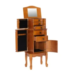 Marie Jewelry Armoire Oak - Powell Company -Furniture Hotsale Shop GUEST c3db41a3 5c78 4b47 9324 d3a846d0fae4