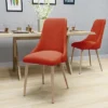 Set Of 2 Sabina Mid Century Dining Chairs Muted Orange - Christopher Knight Home -Furniture Hotsale Shop GUEST c50784f8 ddb3 4a45 992a a4151d9b12ce