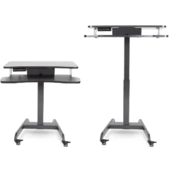 Cruizer Premier Electric Height Adjustable Mobile Podium With Keyboard Tray – Black – Stand Steady 18 Cruizer Premier Electric Height Adjustable Mobile Podium With Keyboard Tray – Black – Stand Steady -Furniture Hotsale Shop GUEST c53e81b6 9886 4d06 adb8 65fd6f349b25