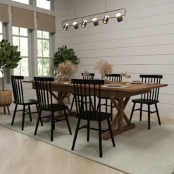 Merrick Lane 8' X 40" Rectangular Antique Rustic Solid Pine Foldable Dining Table With Crisscross Legs 21 Merrick Lane 8' X 40" Rectangular Antique Rustic Solid Pine Foldable Dining Table With Crisscross Legs -Furniture Hotsale Shop GUEST c66b57d1 d9cb 4c57 be04 dfdb7094aba4