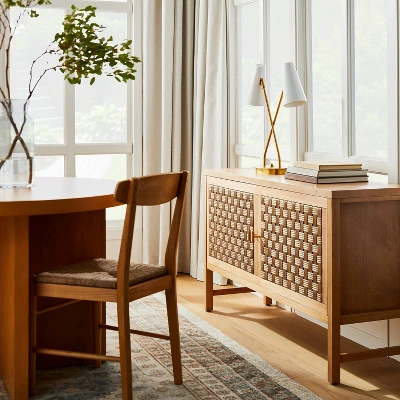 Palmdale Woven Door Console - Threshold™ Designed With Studio McGee 3 Palmdale Woven Door Console - Threshold™ Designed With Studio McGee