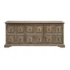 Dennis Antique Insipired 3 Door Storage Credenza/Sideboard Weathered Brown - Treasure Trove -Furniture Hotsale Shop GUEST c9d61b63 825d 4efd bc0a d615c8c0ed69
