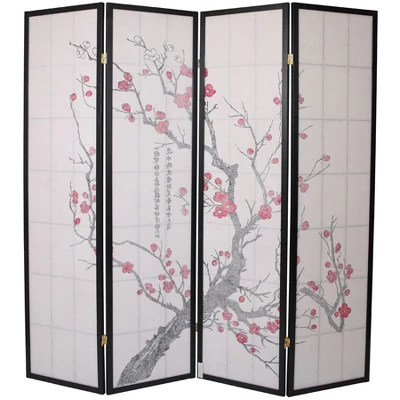 Legacy Decor Room Divider Privacy Screen Panel Blossom Shoji Design 3 Legacy Decor Room Divider Privacy Screen Panel Blossom Shoji Design