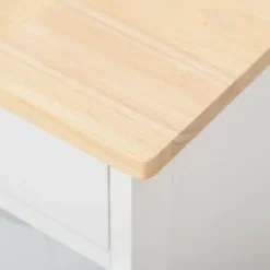 HOMCOM Bar Cart Rolling Kitchen Island On Wheels With 9-Bottle Wine Rack, Small Kitchen Cart Kitchen Storage Cabinets, Wooden Countertop, White 10 HOMCOM Bar Cart Rolling Kitchen Island On Wheels With 9-Bottle Wine Rack, Small Kitchen Cart Kitchen Storage Cabinets, Wooden Countertop, White -Furniture Hotsale Shop GUEST cad84e37 574c 43b4 9b10 cd16953c5070