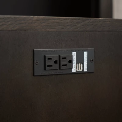 6pc Cindi Sleigh Bedroom Set Gray - Abbyson Living 11 6pc Cindi Sleigh Bedroom Set Gray - Abbyson Living - Image 9