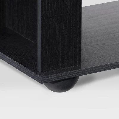 Bakersfield TV Stand For TVs Up To 80" Black - CorLiving 6 Bakersfield TV Stand For TVs Up To 80" Black - CorLiving - Image 4