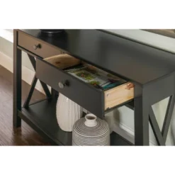 Davis Console Table - Linon -Furniture Hotsale Shop GUEST cebee71a 2dac 457e a31a a1727cf194f9