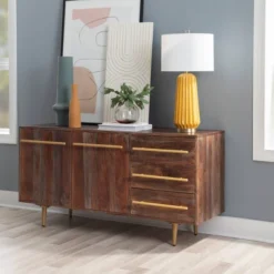 Adair Console Brown - Powell Company -Furniture Hotsale Shop GUEST d0baa16f 023a 4872 ba15 045105a33358