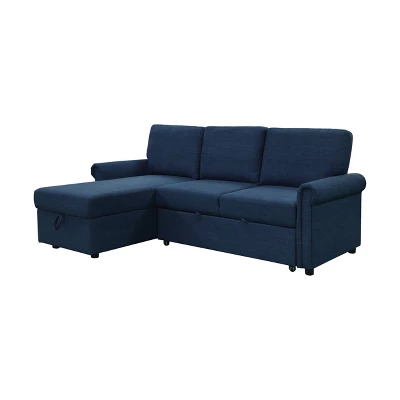 Clara Storage Sofa Bed Reversible Sectional - Abbyson Living 14 Clara Storage Sofa Bed Reversible Sectional - Abbyson Living - Image 12