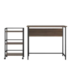 Berg Ave. Desk With Rolling Cart - Room & Joy 25 Berg Ave. Desk With Rolling Cart - Room & Joy -Furniture Hotsale Shop GUEST d18d064a ae90 42fe a7fd d3ebee9471c1