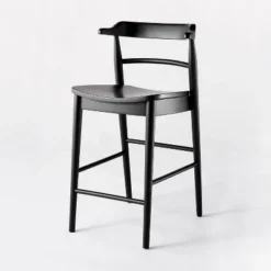 Kaysville Curved Back Wood Counter Height Barstool - Threshold™ Designed With Studio McGee -Furniture Hotsale Shop GUEST d21e6bf0 f7dc 462d b6fb 696cfe37d8fe