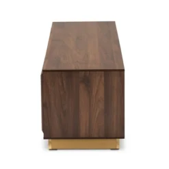 Cormac Wood And Metal 2 Door TV Stand For TVs Up To 60" - Baxton Studio -Furniture Hotsale Shop GUEST d229154c c994 4446 a31f a27d990edc76