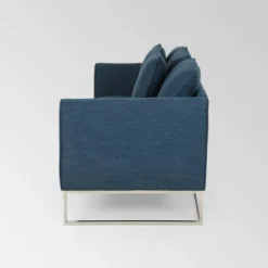 Canisbay Modern Sofa Navy Blue - Christopher Knight Home 9 Canisbay Modern Sofa Navy Blue - Christopher Knight Home -Furniture Hotsale Shop GUEST d3708f18 eebd 48f1 bba2 7bc1b4388835