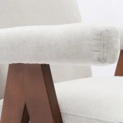 Set Of 3 Morgan 25.5" Height Upholstered Seat And Back Counter Stools With Upside Down "V" Shape Design Solid Wood Legs-The Pop Maison -Furniture Hotsale Shop GUEST d5aae0a6 55cc 4756 9423 93dbf2e87bf9