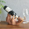 True Drunken Deer Polyresin Wine Bottle Holder Set Of 1, Brown, Holds 1 Standard Wine Bottle -Furniture Hotsale Shop GUEST d5d424bb cf8e 4d28 aae0 9659075a79db