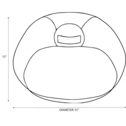 Fuzzy Fur Kids’ Bean Bag - Pillowfort™ -Furniture Hotsale Shop GUEST d6c9190f e60e 4413 9358 af1a54732d28