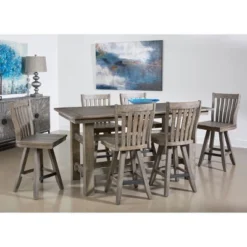 Keystone Counter Height Dining Table With Brown Undertone Gray - Treasure Trove Accents 10 Keystone Counter Height Dining Table With Brown Undertone Gray - Treasure Trove Accents -Furniture Hotsale Shop GUEST d75f9f66 3e3c 49c8 8f98 087360007abe