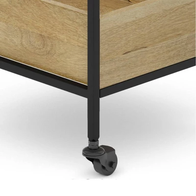 Felicity Bar Cart Natural - WyndenHall 8 Felicity Bar Cart Natural - WyndenHall - Image 6