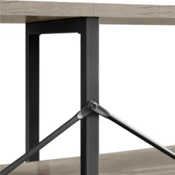 Yaheetech 3 Tiers Wood Console Table Industrial Sofa Table -Furniture Hotsale Shop GUEST d8066368 7782 40e3 a711 4e951c16afdc