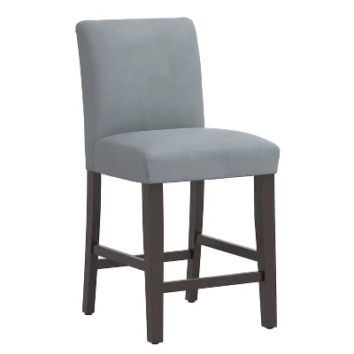 Hendrix Counter Height Barstool In Velvet - Skyline Furniture 3 Hendrix Counter Height Barstool In Velvet - Skyline Furniture