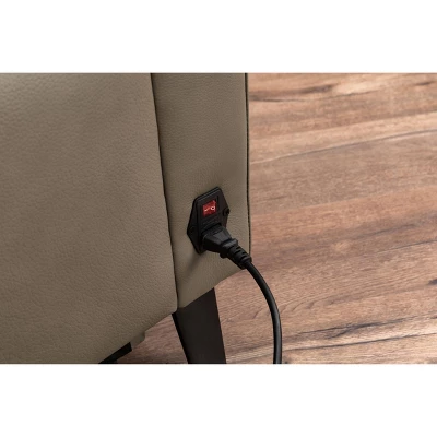 Marley Leather Power Recliner Sofa Loveseat With Power Headrests Beige - Abbyson Living 16 Marley Leather Power Recliner Sofa Loveseat With Power Headrests Beige - Abbyson Living - Image 14