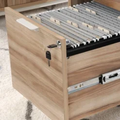 Portage Park Executive Desk Kiln Acacia - Sauder -Furniture Hotsale Shop GUEST da3e68e7 4b31 41db abf7 bf7f96cf365d