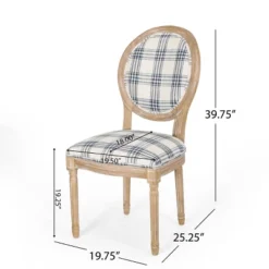 Set Of 4 Phinnaeus French Country Fabric Dining Chairs - Christopher Knight Home -Furniture Hotsale Shop GUEST da403032 fb7f 412c b77c e4bcdec8d427