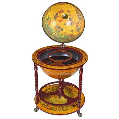 Design Toscano Sixteenth-Century Italian Replica Globe Bar 6 Design Toscano Sixteenth-Century Italian Replica Globe Bar - Image 4