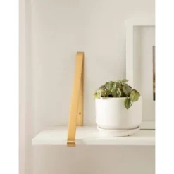27.5" X 8.2" 2pk Soloman Wooden Shelf Set With Brackets - Kate & Laurel All Things Decor -Furniture Hotsale Shop GUEST dc4bff88 100e 42bd 99e0 ec0dd2f73e0f
