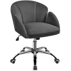 Yaheetech Modern Swivel Rolling Desk Chair With Armrests For Home Office -Furniture Hotsale Shop GUEST dc83af27 ad11 49ad a96c 6b30ab4f13f9