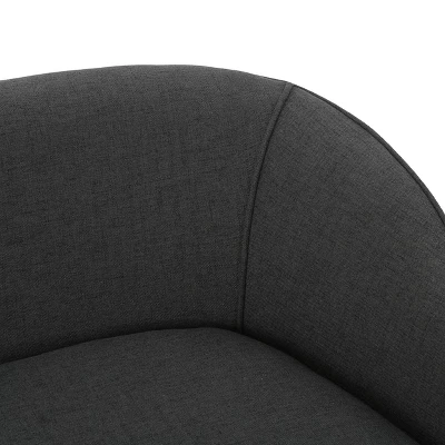 Justine Loveseat Dark Gray - Christopher Knight Home 4 Justine Loveseat Dark Gray - Christopher Knight Home - Image 2