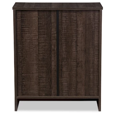 Deacon Modern And Contemporary Wood 3 Drawer Storage Chest Espresso Brown - Baxton Studio 5 Deacon Modern And Contemporary Wood 3 Drawer Storage Chest Espresso Brown - Baxton Studio - Image 3