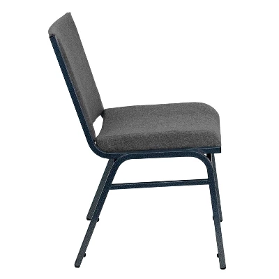 Flash Furniture HERCULES Series Heavy Duty Gray Fabric Stack Chair 9 Flash Furniture HERCULES Series Heavy Duty Gray Fabric Stack Chair - Image 7