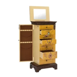 Beatrice Antique Parchment Hand Painted Jewelry Armoire - Powell Company 16 Beatrice Antique Parchment Hand Painted Jewelry Armoire - Powell Company -Furniture Hotsale Shop GUEST de4bada7 d55a 45f1 b7a8 a428b266a731