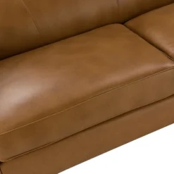 Bruno 78.75" Wide Genuine Leather Sofa With Solid Tapered Wood Legs|ARTFUL LIVING DESIGN -Furniture Hotsale Shop GUEST de9622bd 6e4e 4633 9638 e100539bc596