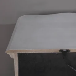 3pc Queen Bentlee Bedroom Set With 2 Nightstands Silver/Warm Gray - HOMES: Inside + Out -Furniture Hotsale Shop GUEST dfe6e80d 11c4 41f8 9c8b fe4bb39ddef9