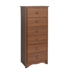Furniture Hotsale Shop 32 53" Monterey Vertical Dresser Cherry - Prepac
