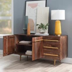 Adair Console Brown - Powell Company -Furniture Hotsale Shop GUEST e15c7b13 9e7f 41b1 8da6 ec0e5e1a5846