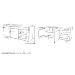 Adair Console Brown - Powell Company -Furniture Hotsale Shop GUEST e26ab0ba 5366 4df1 a525 af5c02ef611d