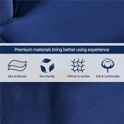 Yaheetech Modern Upholstered Armchair Velvet Accent Chair For Living Room Bedroom 7 Yaheetech Modern Upholstered Armchair Velvet Accent Chair For Living Room Bedroom - Image 5