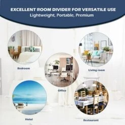 Costway 67'' High 6 Panel Room Divider Furniture Classic Venetian Wooden Slat Home 19 Costway 67'' High 6 Panel Room Divider Furniture Classic Venetian Wooden Slat Home -Furniture Hotsale Shop GUEST e4f77815 526d 4f4b 8468 ab36ab42e21c