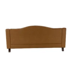 Bruno 78.75" Wide Genuine Leather Sofa With Solid Tapered Wood Legs|ARTFUL LIVING DESIGN -Furniture Hotsale Shop GUEST e7295a4e aa76 4fad a7aa 2ba60dda5da9