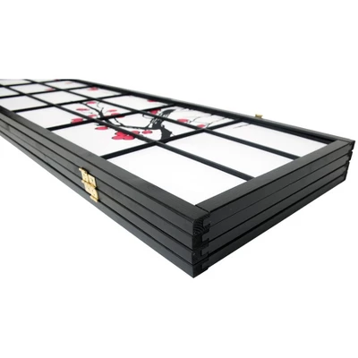 Legacy Decor Room Divider Privacy Screen Panel Blossom Shoji Design 4 Legacy Decor Room Divider Privacy Screen Panel Blossom Shoji Design - Image 2