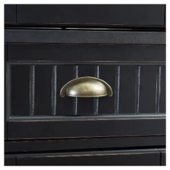 Seaside Kitchen Pantry Distressed Black - Crosley -Furniture Hotsale Shop GUEST e8358f65 60f3 429a ad6a 517d3a4bf7db