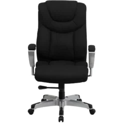 Emma And Oliver 400 Lb. Big & Tall High Back Ergonomic Office Chair, Silver Adjustable Arms -Furniture Hotsale Shop GUEST e9f0cd91 88c2 4902 97c9 734b526a3830